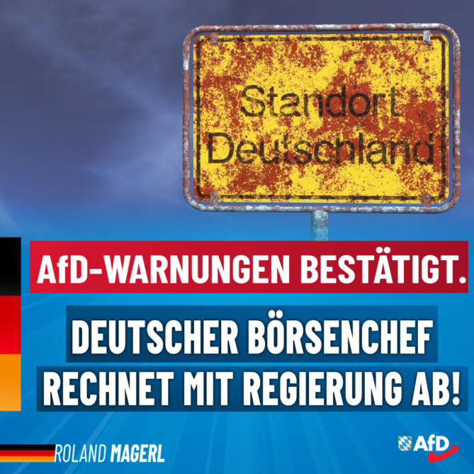 Roland Magerl AfD - AfD Warnungen bestätigt