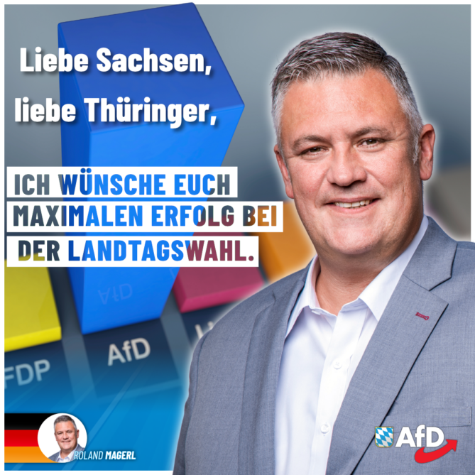 Roland Magerl AfD - Landtagswahl Sachsen Thüringen